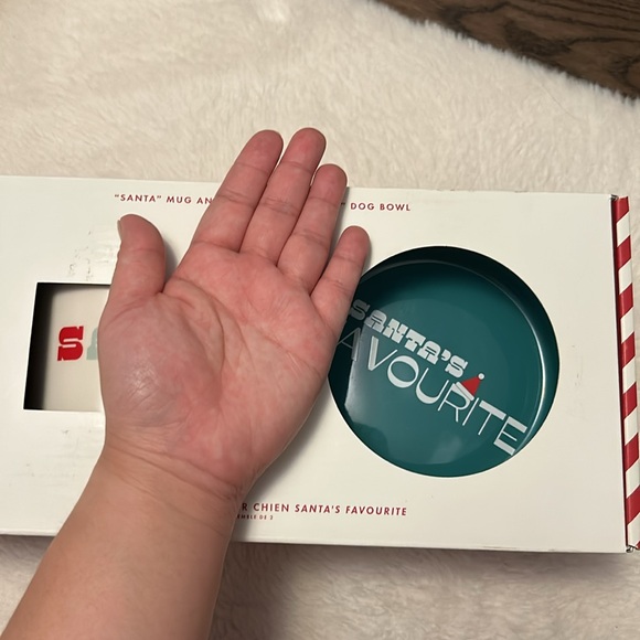 Christmas dog bowl and mug - Picture 3 of 3